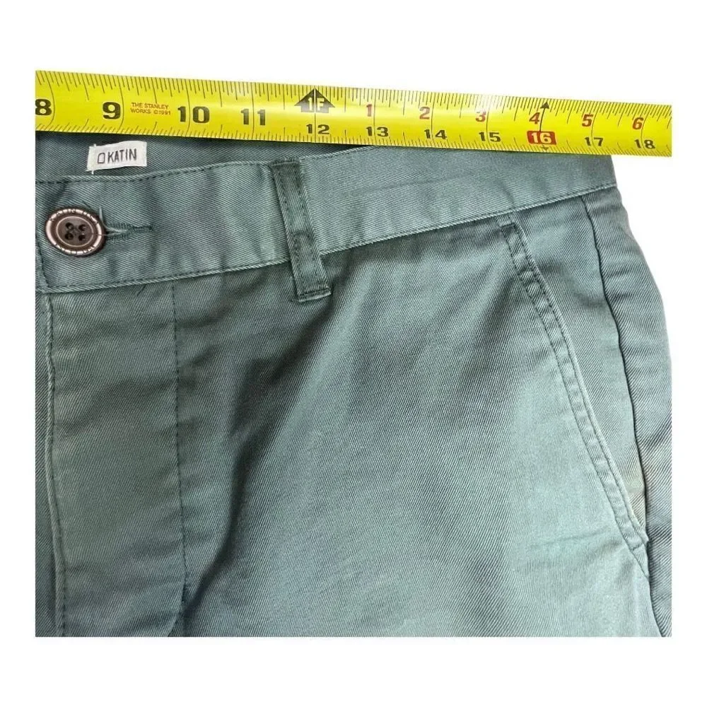 Katin Pants Double Welt Back Teal Men’s 33/31